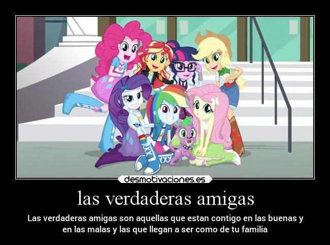 las verdaderas amigas -