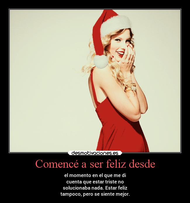 carteles felicidad taylorswift triste desmotivaciones