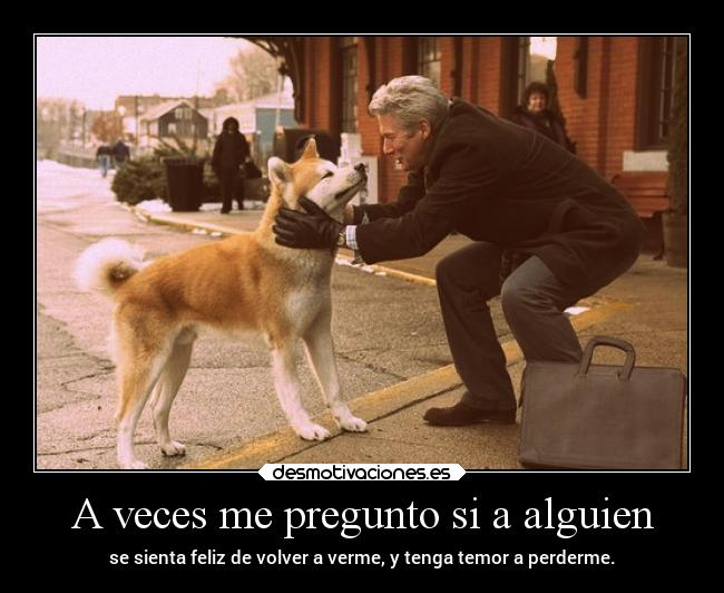 carteles felicidad vida amistad hachiko temores desmotivaciones