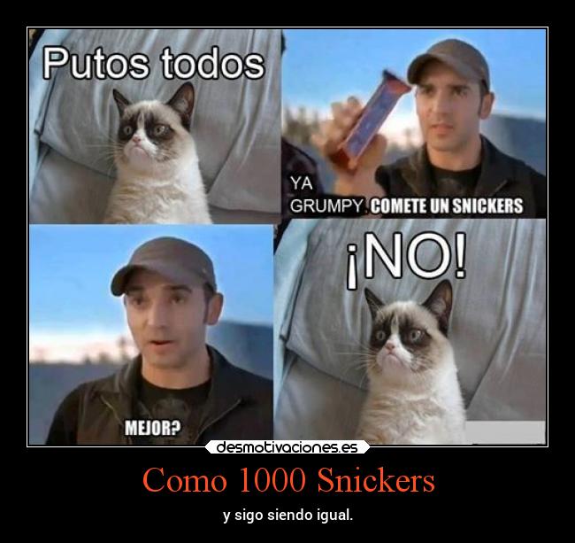 Como 1000 Snickers - 