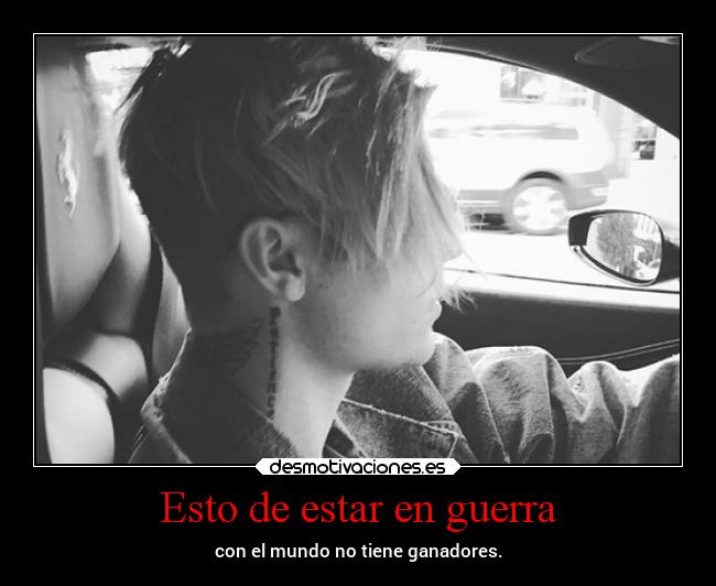 Esto de estar en guerra -