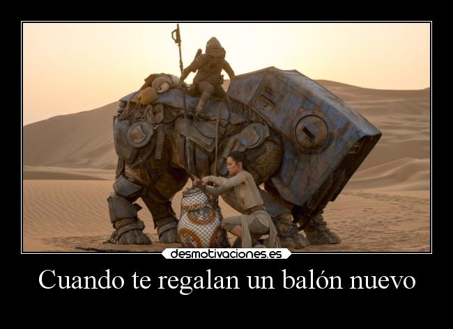 Cuando te regalan un balón nuevo - 