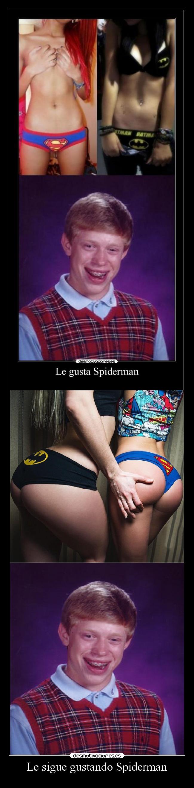 carteles humor davor safth clandesplazado soyunidiotatm bad lucky brian gusta spiderman desmotivaciones