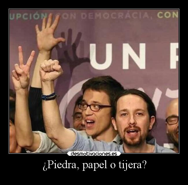 ¿Piedra, papel o tijera? - 