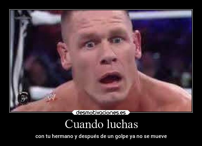 Cuando luchas - 