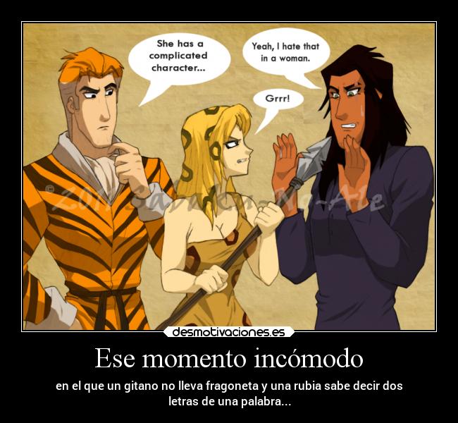 Ese momento incómodo -