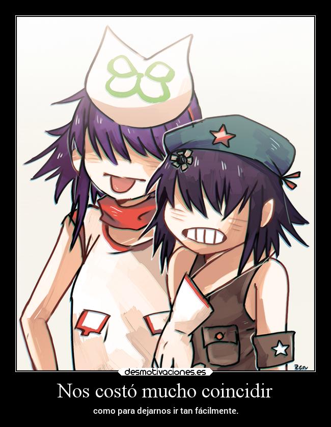 carteles imaginacion ausencia confianza vida amor amigos noodle cyborgnoodz noodborg laurasimpson11 desmotivaciones