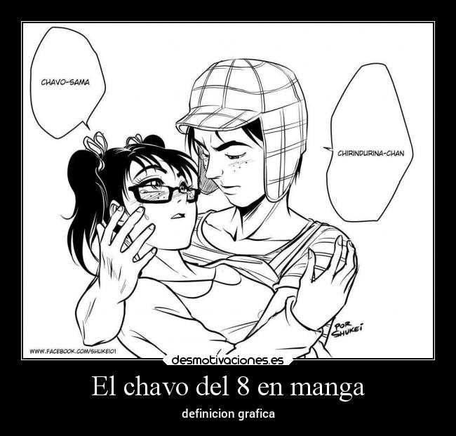 El chavo del 8 en manga - definicion grafica
