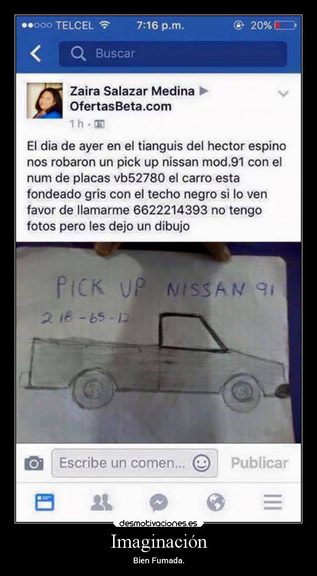 Imaginación - Bien Fumada.