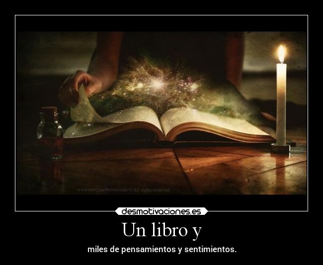 Un libro y -
