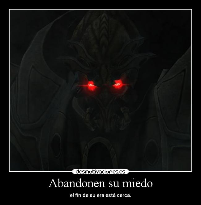 Abandonen su miedo - 