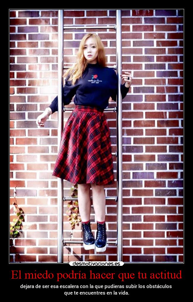 carteles miedo vida miedo actitud projectd desmotivaciones