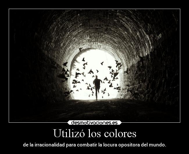 Utilizó los colores -