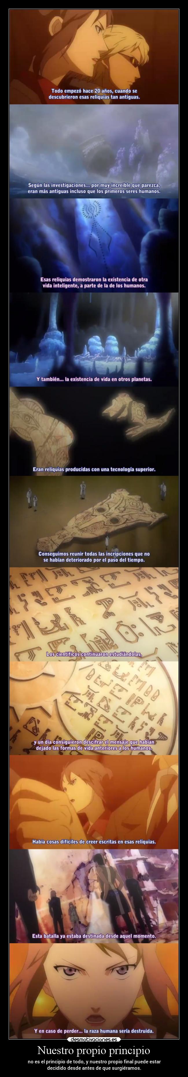 carteles muerte vida anime raptorhunters harukaze manga engage planet kissdum humanos personas planeta fin desmotivaciones