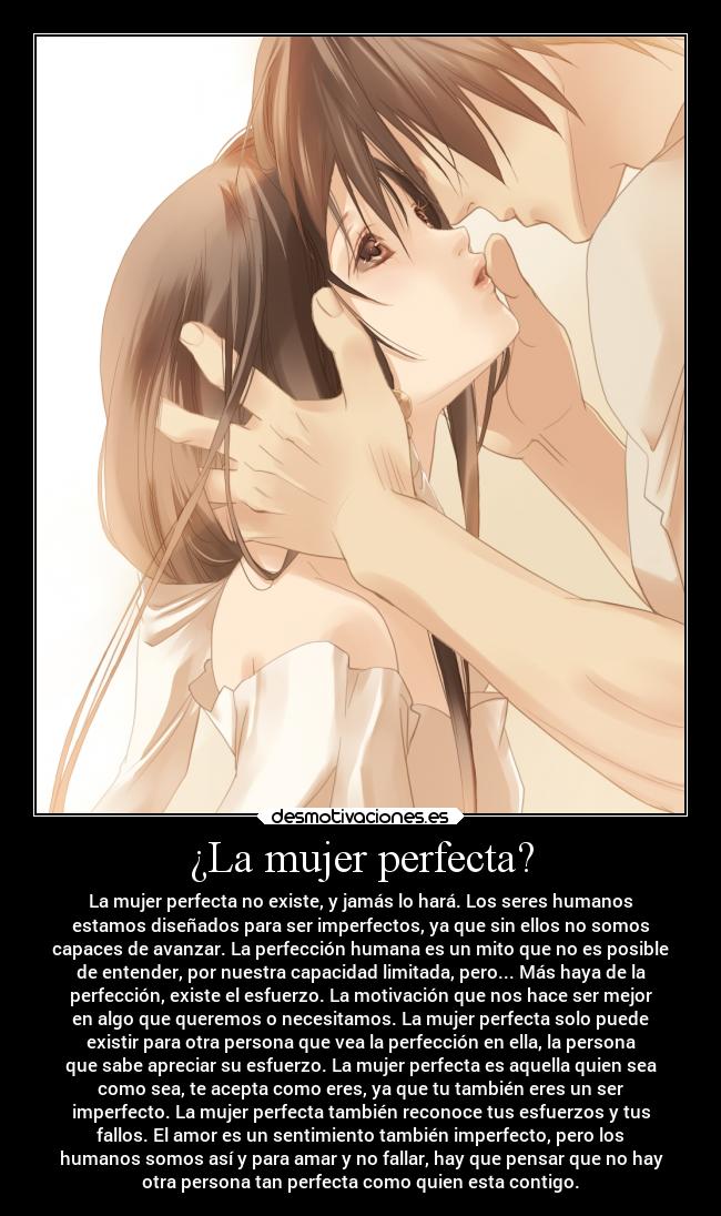 ¿La mujer perfecta? -