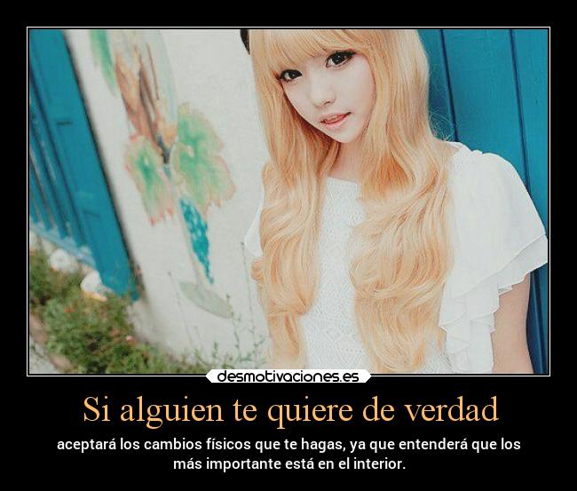 Si alguien te quiere de verdad - 