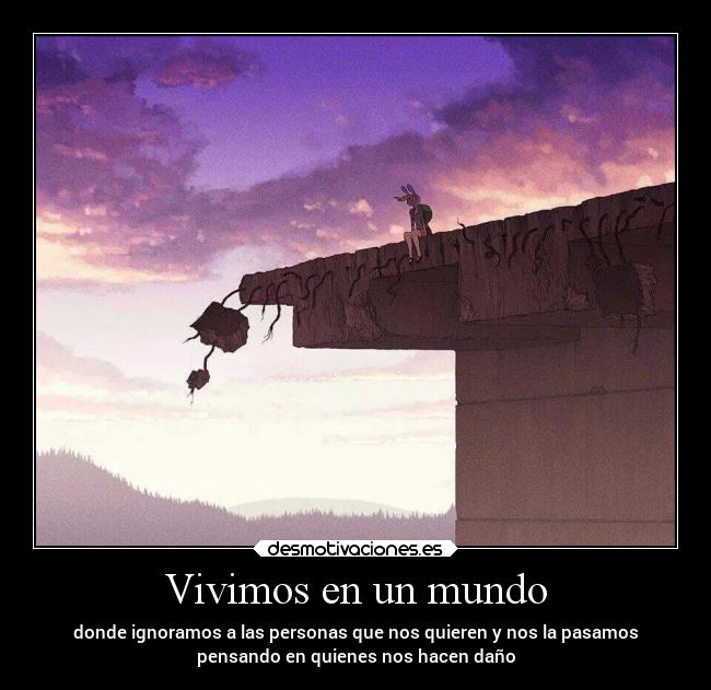 Vivimos en un mundo -