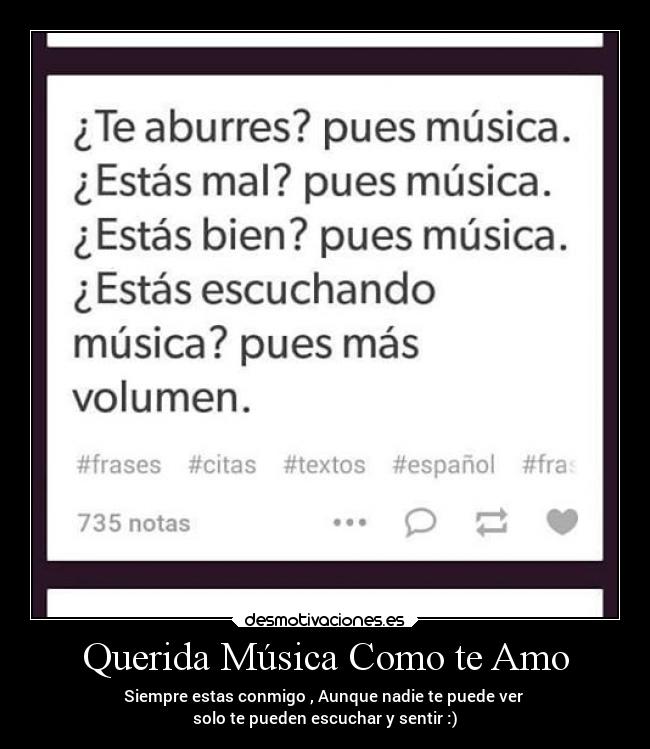 Querida Música Como te Amo - 