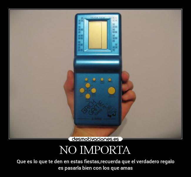 NO IMPORTA -