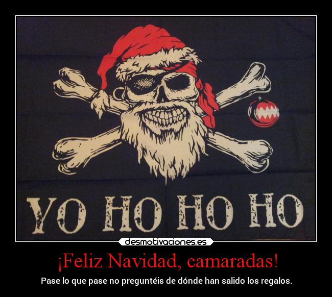 carteles navidad navidad desmotivaciones pirata desmotivaciones