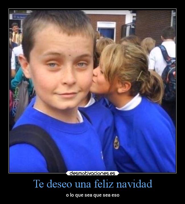 Te deseo una feliz navidad -