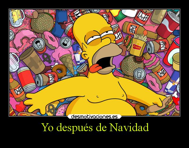 Yo después de Navidad - 