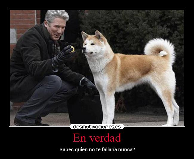 En verdad - Sabes quién no te fallaría nunca?