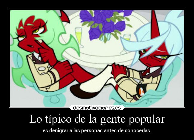 carteles odio vida anime popular panty and stocking scanty kneesocks laurasimpson11 desmotivaciones