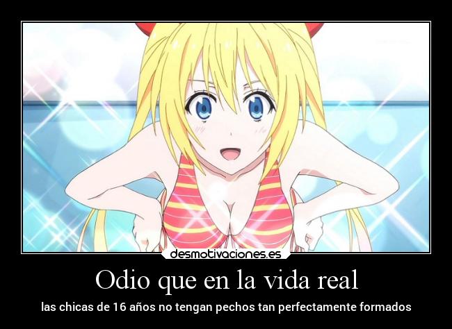 Odio que en la vida real - 