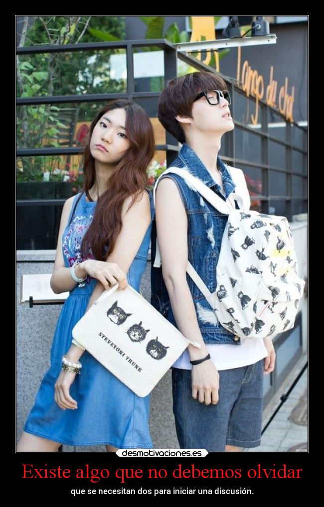 Existe algo que no debemos olvidar -