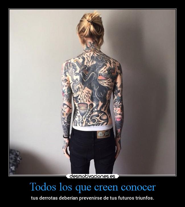 Todos los que creen conocer - 