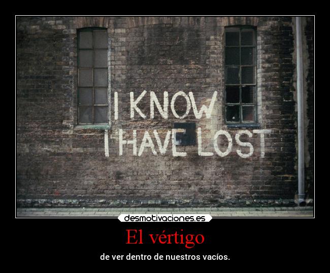 El vértigo - 