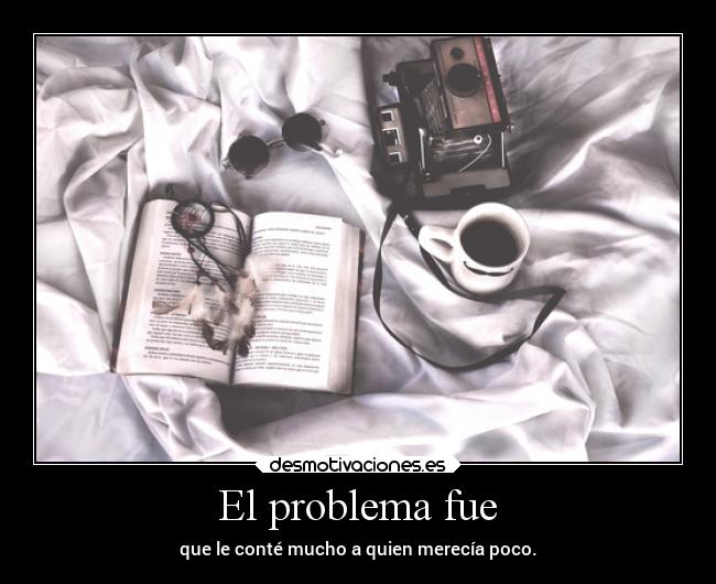 El problema fue -