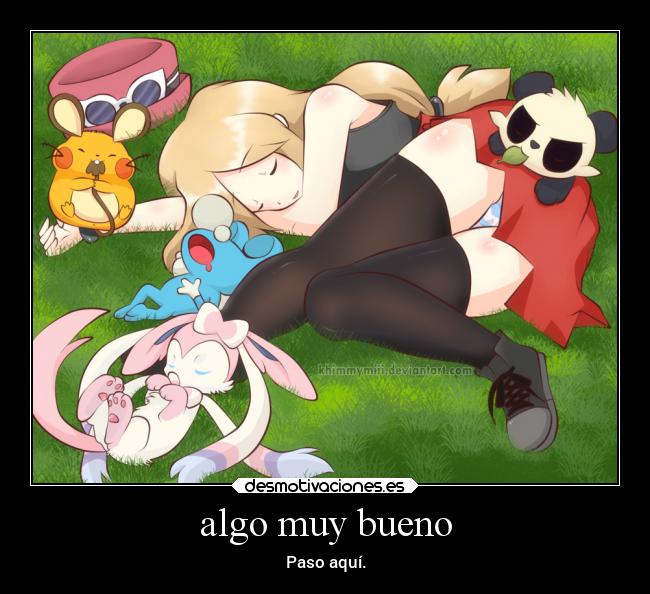 carteles pokemon anime pokemonxy pokemonxyz serena dormida pokemons algo raro bueno paso aqui bien rico ash desmotivaciones