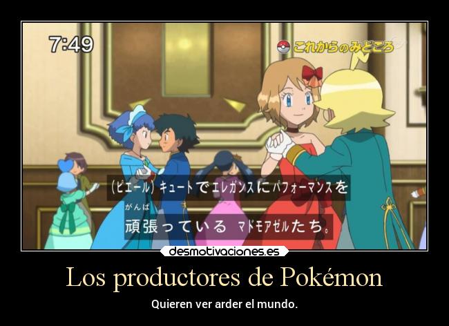 Los productores de Pokémon -