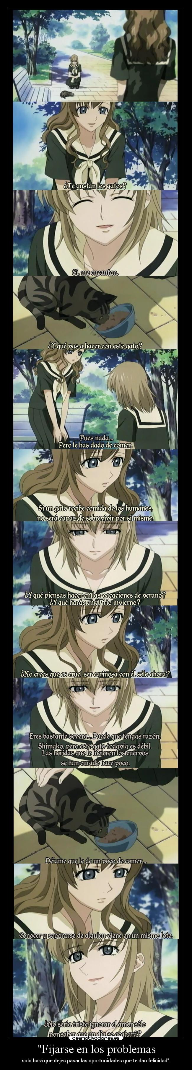 Fijarse en los problemas -