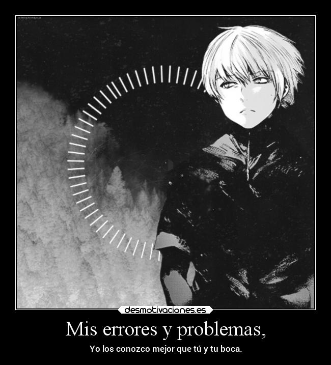Mis errores y problemas, -
