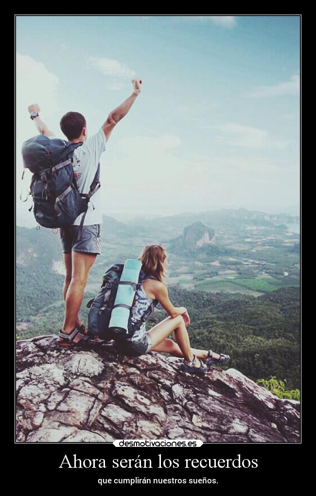 Ahora serán los recuerdos - 