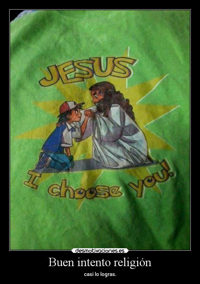 Buen intento religión - 