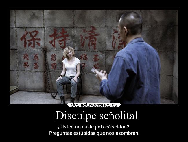 ¡Disculpe señolita! - 