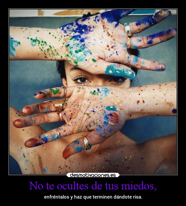 carteles risa miedos lizst desmotivaciones