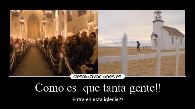 Como es que tanta gente!! -