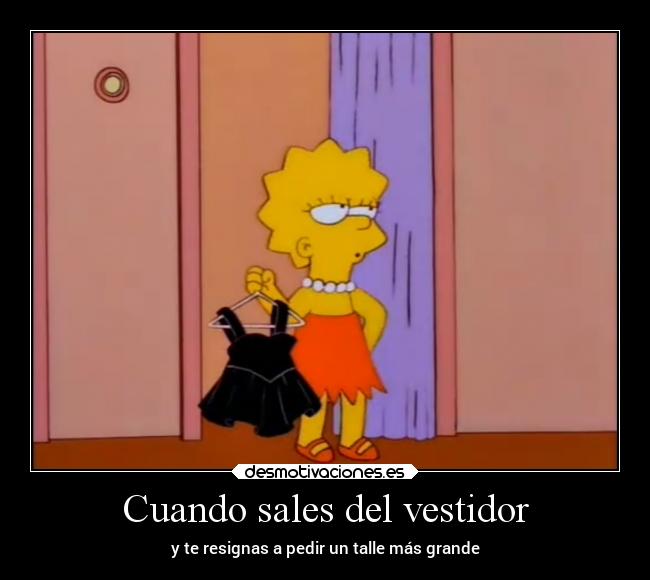 Cuando sales del vestidor - 