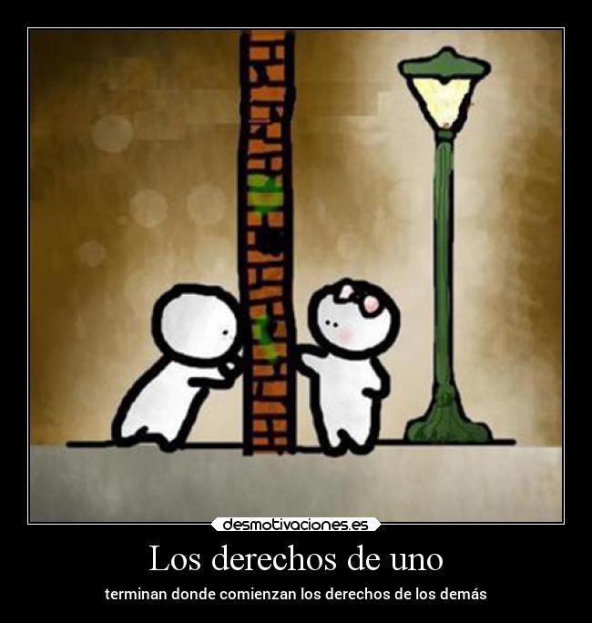 Los derechos de uno - 