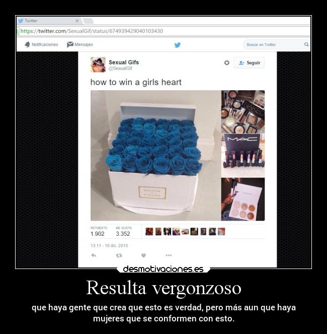 Resulta vergonzoso - 