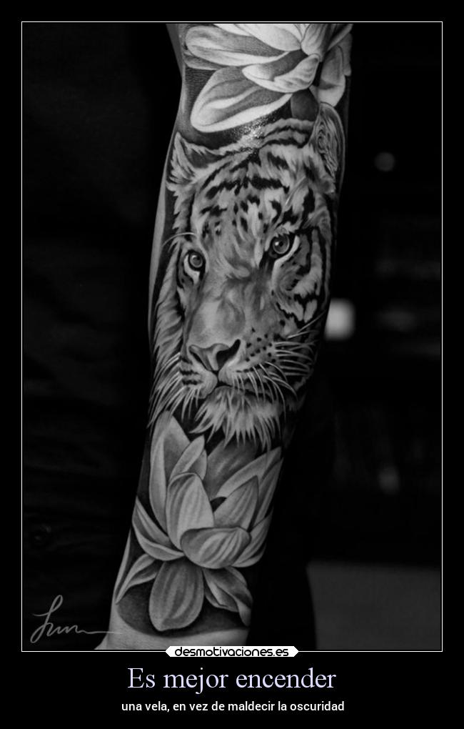 Es mejor encender - una vela, en vez de maldecir la oscuridad