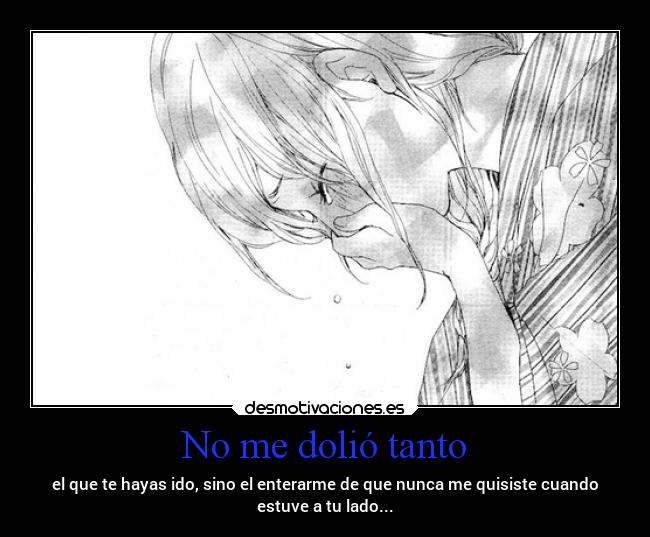 No me dolió tanto - 