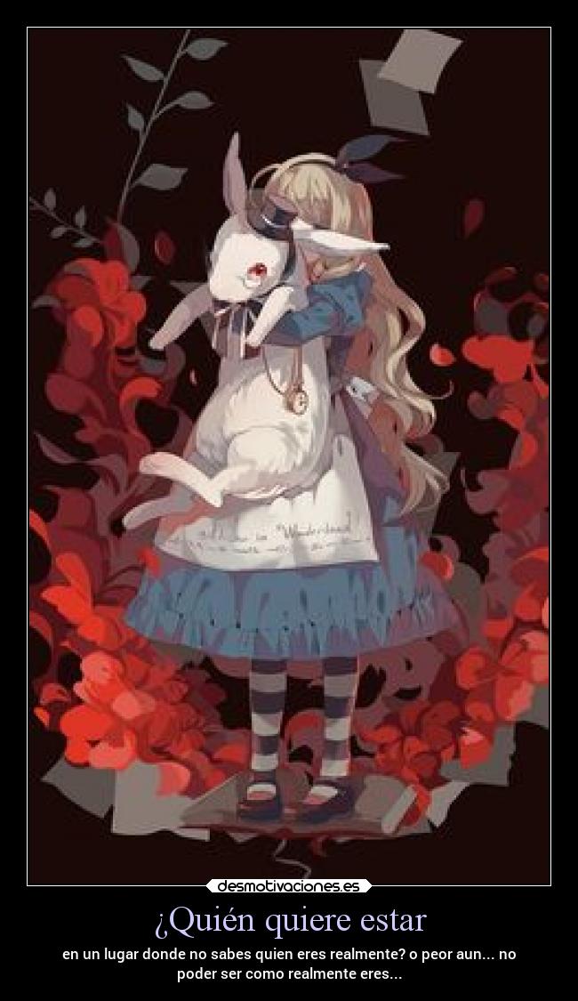 ¿Quién quiere estar -