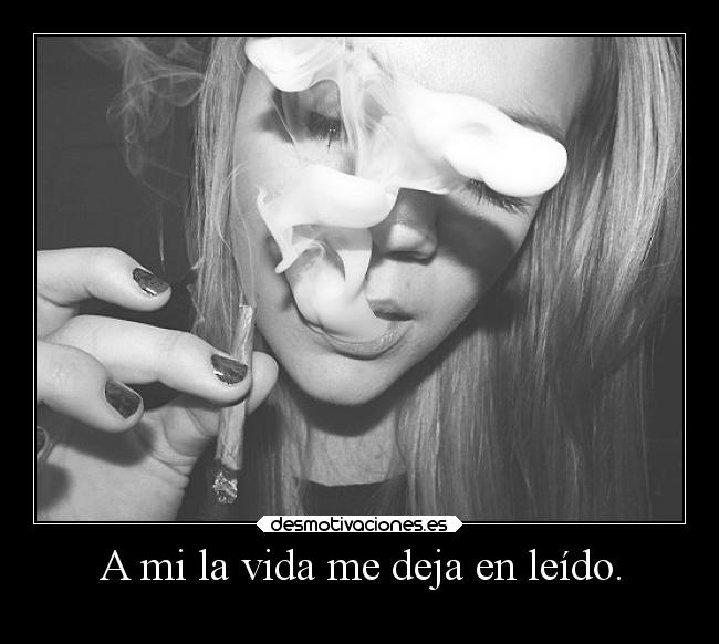 A mi la vida me deja en leído. - 