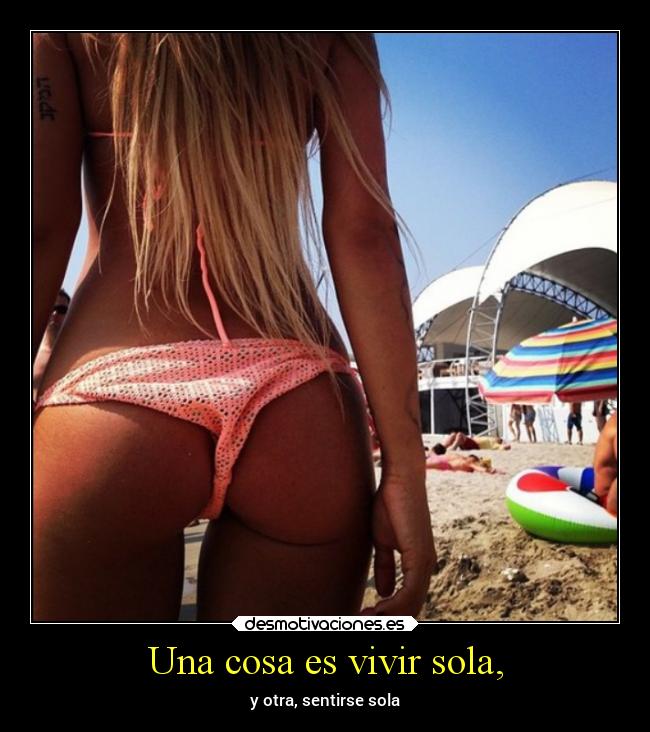 Una cosa es vivir sola, - 